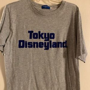 Tokyo Disneyland grey tee shirt